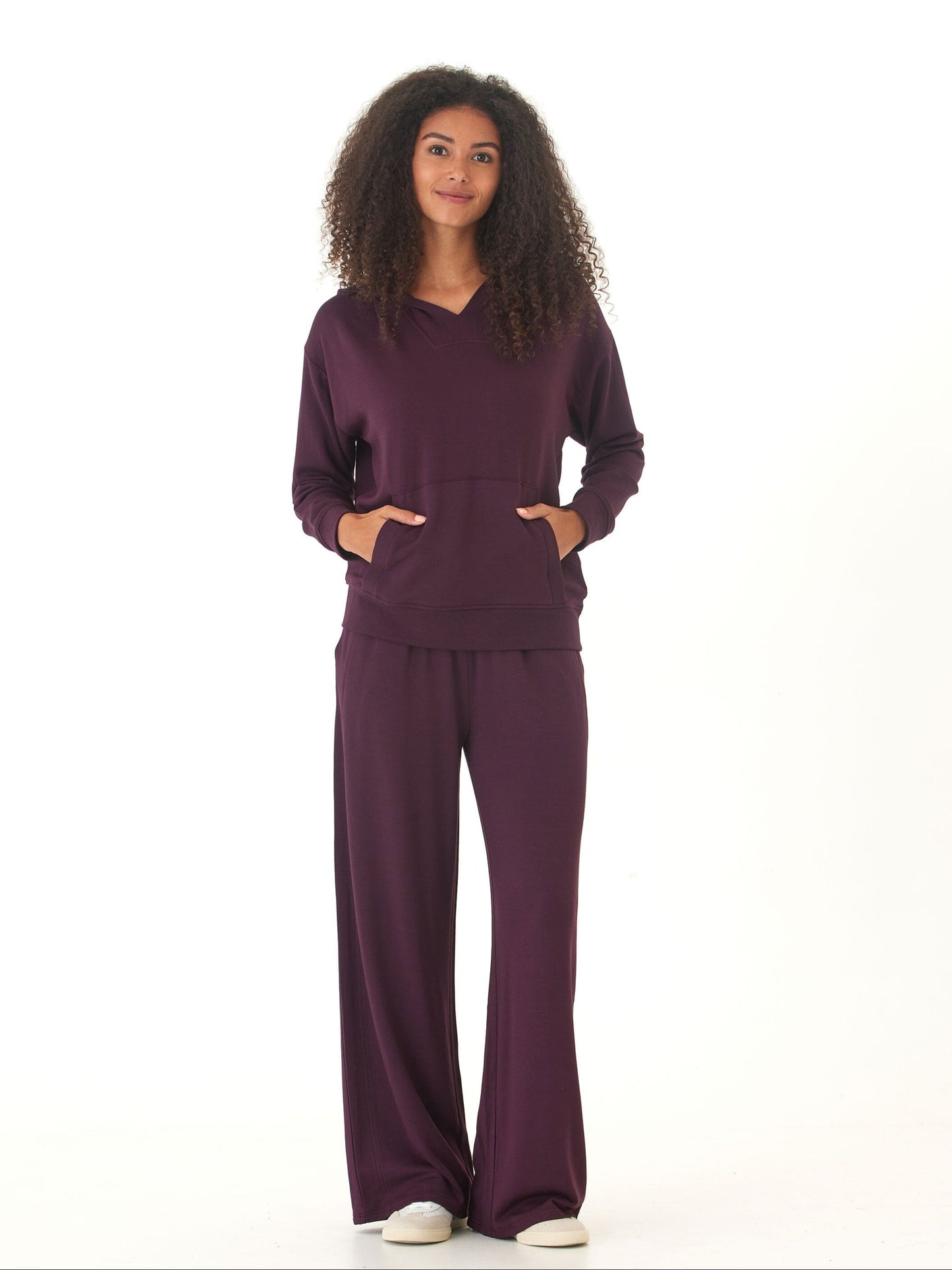 Raya Feather Fleece Pullover Hoodie