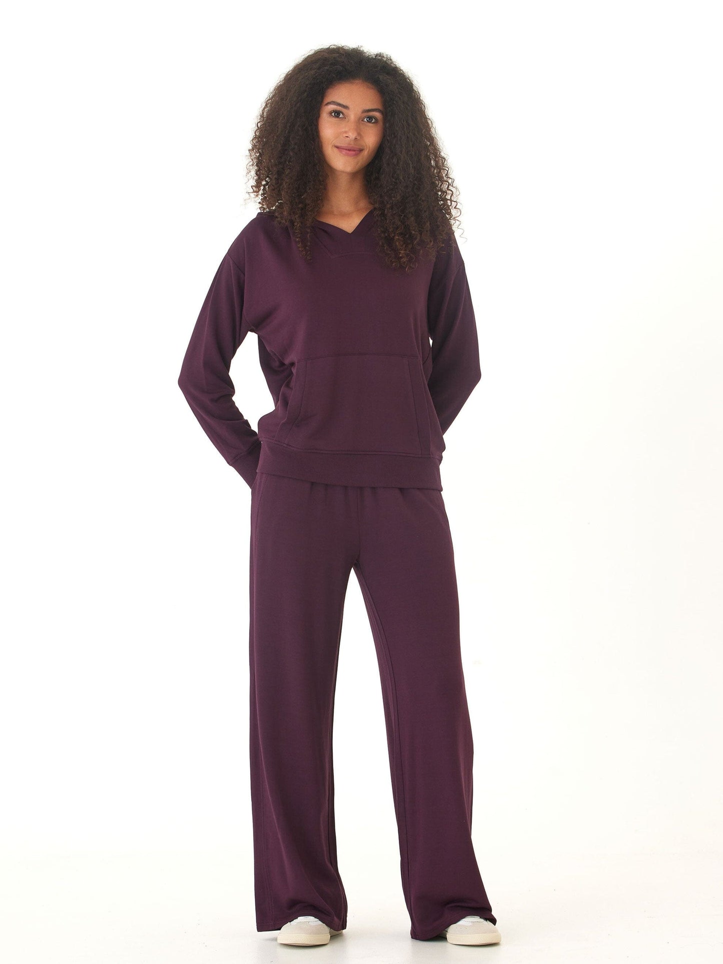 Raya Feather Fleece Pullover Hoodie