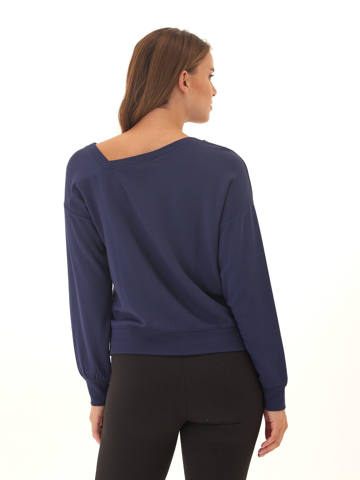 Merida Feather Fleece Asymmetrical Pullover