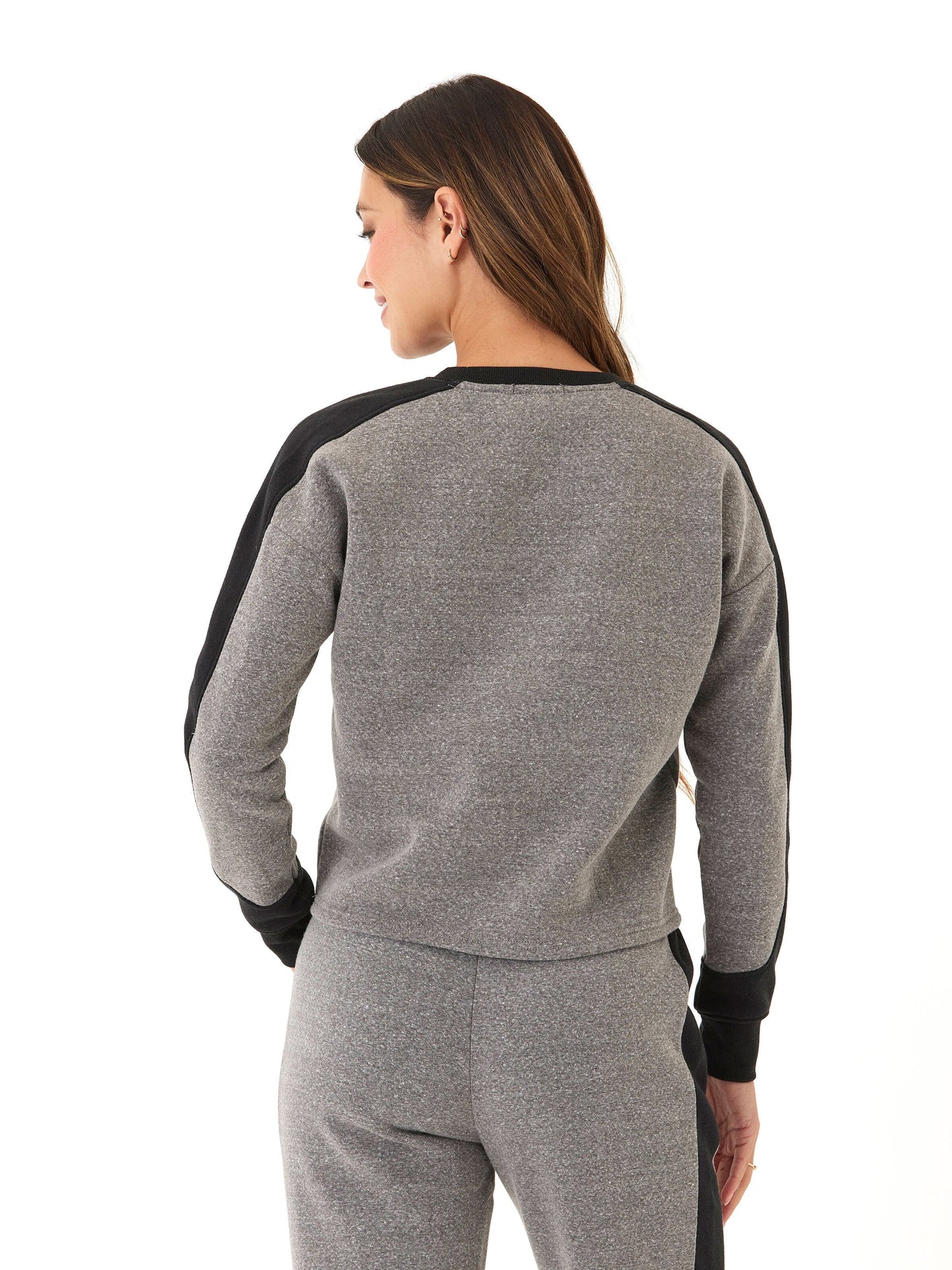 Sadia Triblend Fleece Colorblock Pullover