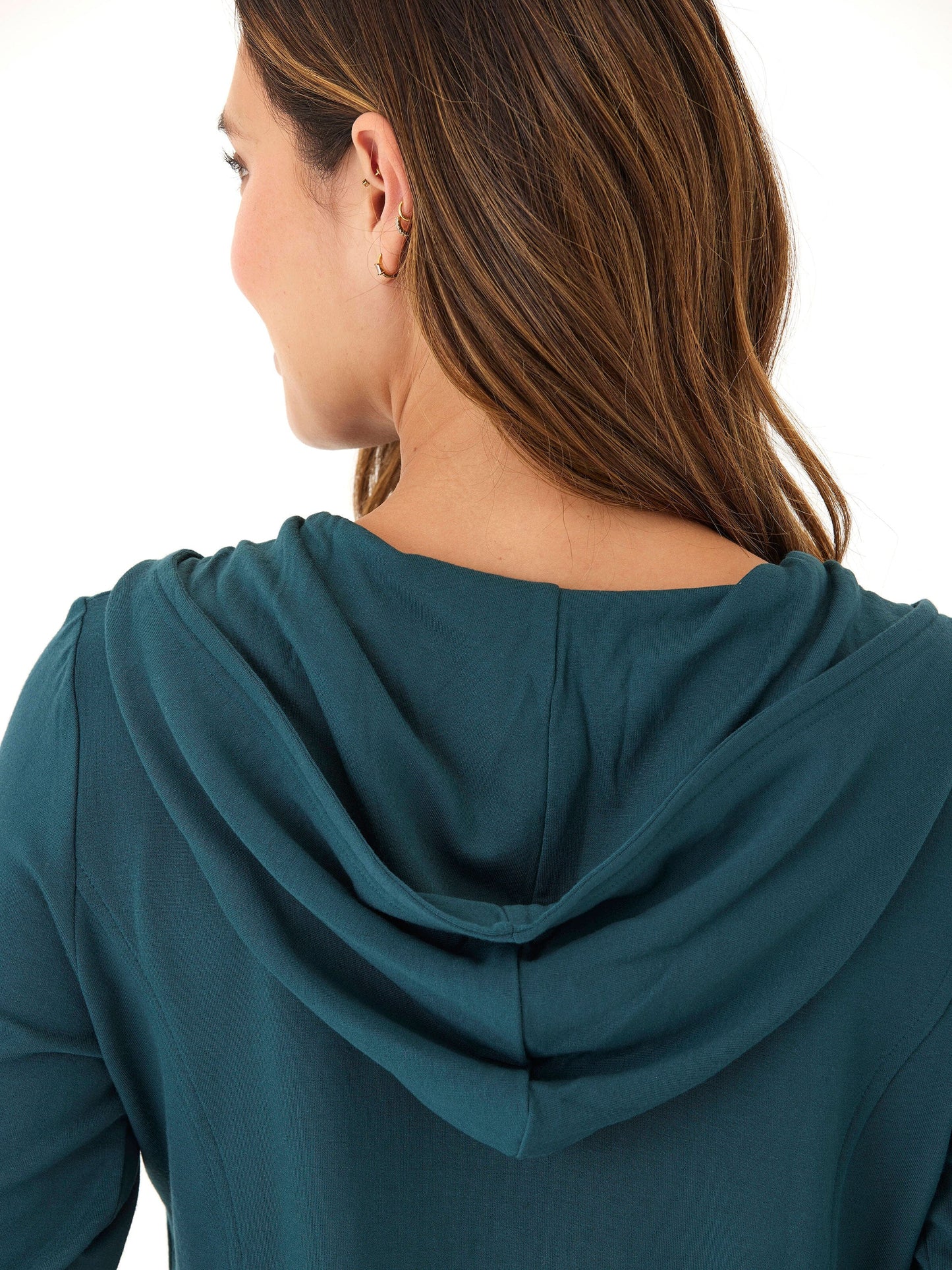 Ophelia Feather Fleece Zip Hoodie