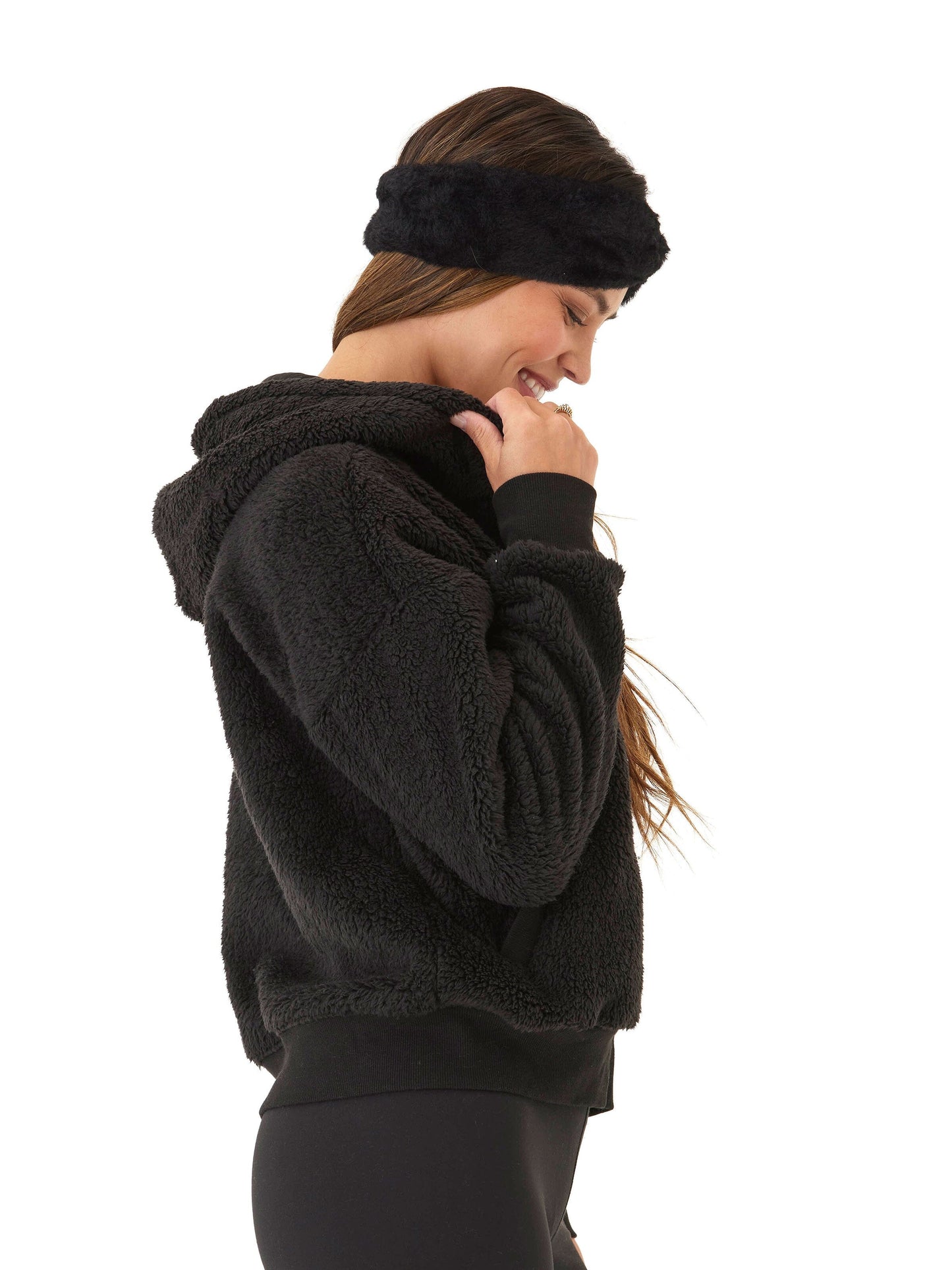 Fuzzy Knit Headband