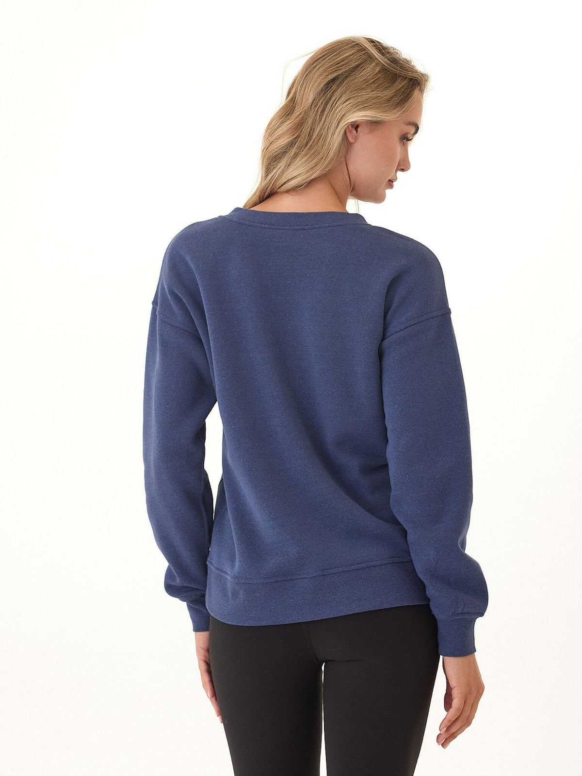 Elisha Triblend Fleece V-Neck Pullover