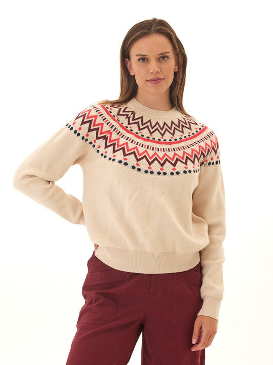 Deandra Fair Isle Cozy Sweater
