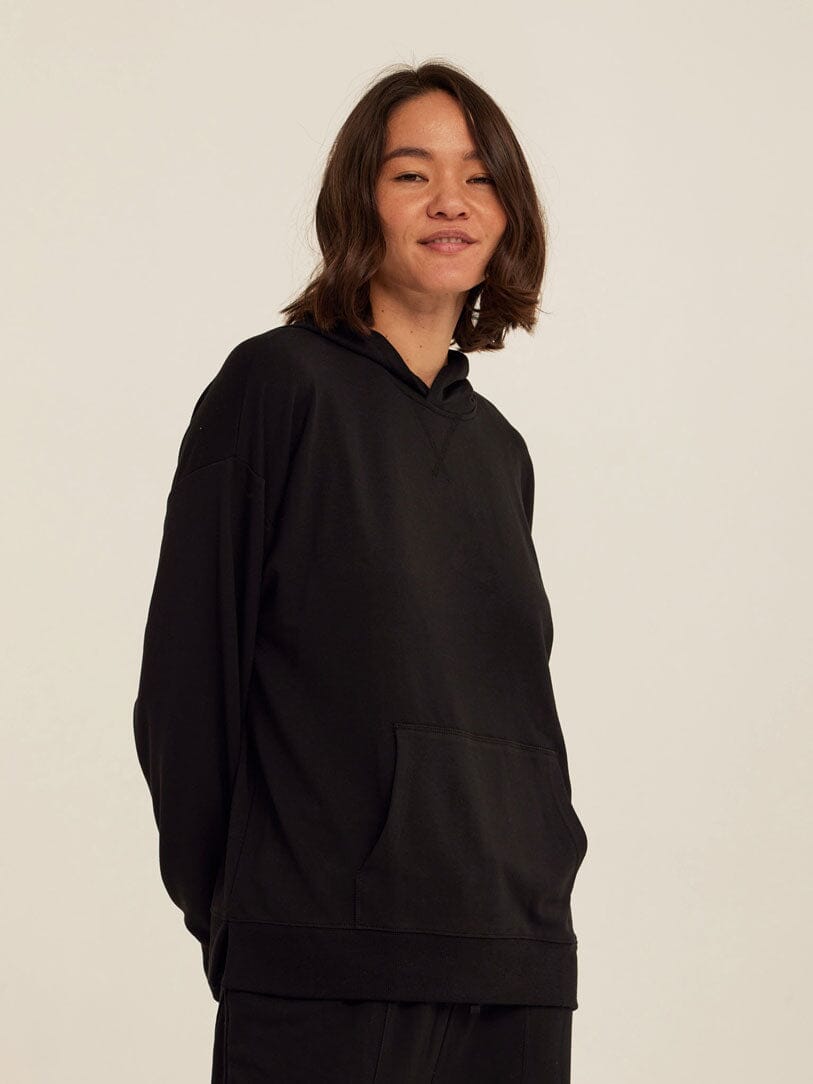 Sylvie Modal Terry Oversized Pullover Hoodie