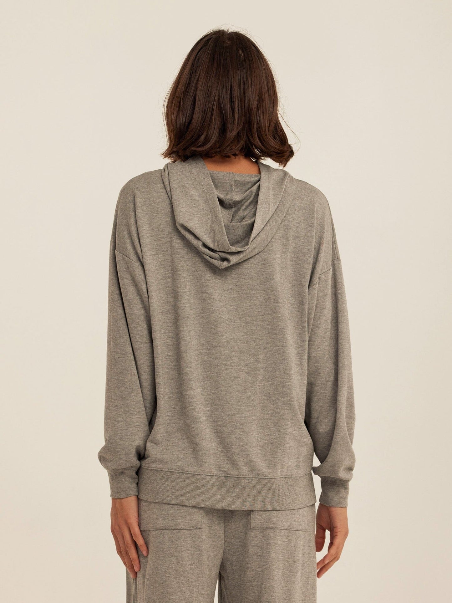 Sylvie Modal Terry Oversized Pullover Hoodie