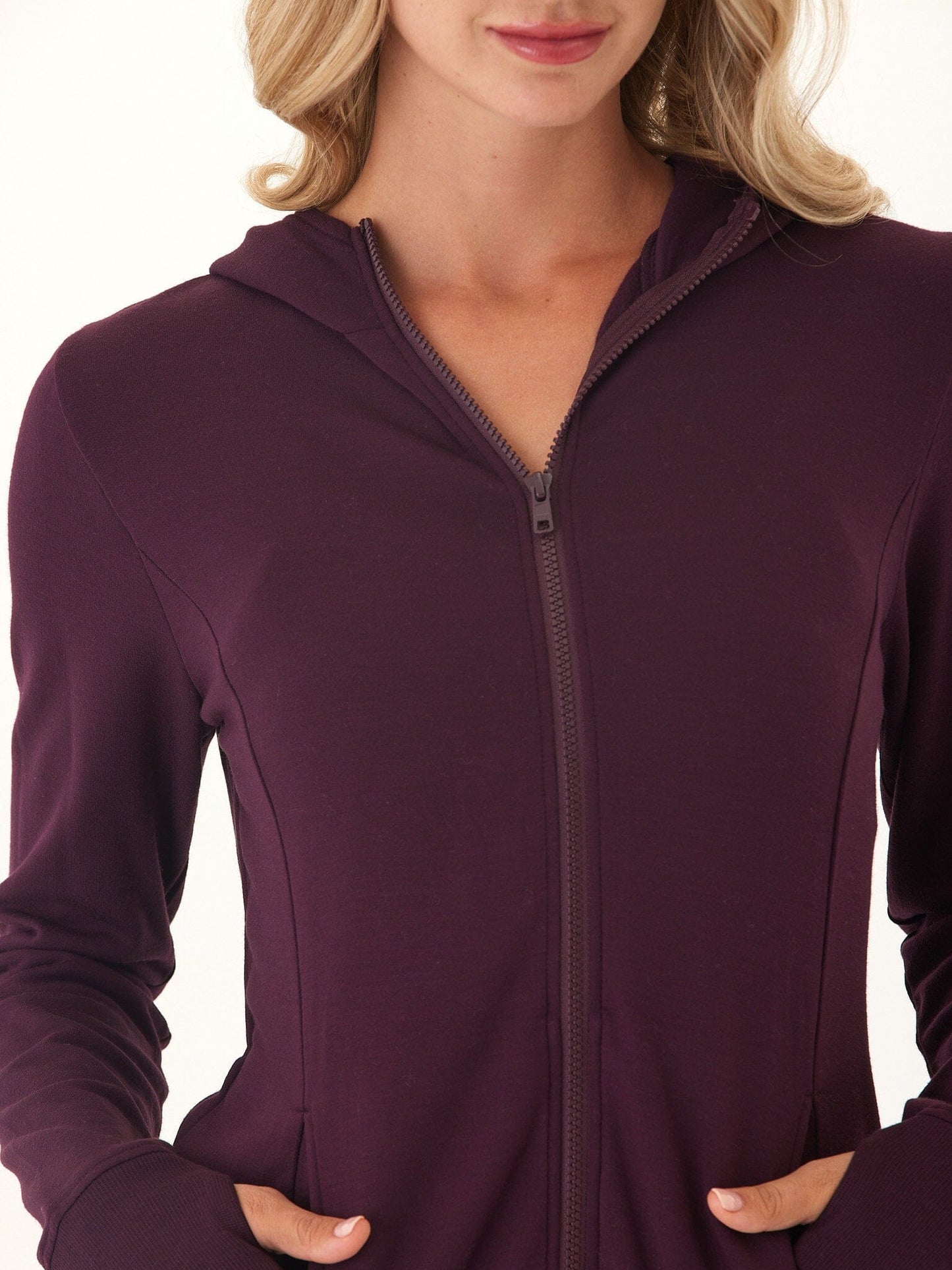 Neyra Feather Fleece Zip Hoodie