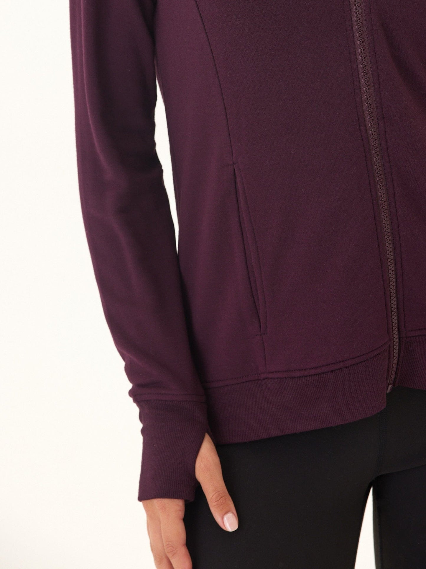 Neyra Feather Fleece Zip Hoodie