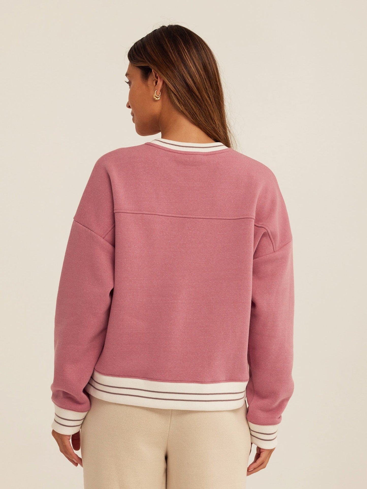 Jahmeera Triblend Fleece Collegiate Pullover