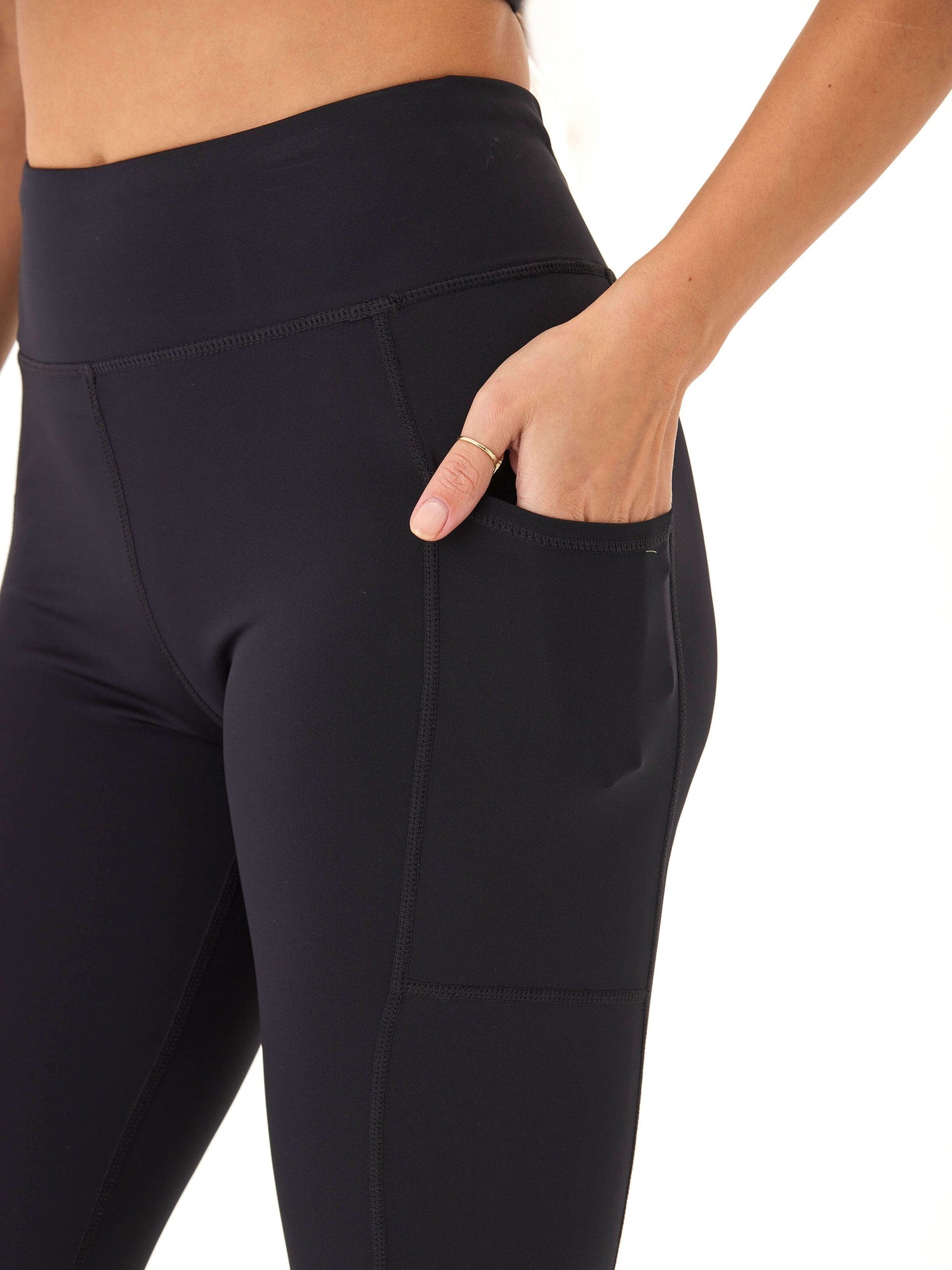 Katalina High Rise Performance Mesh Panel 7/8 Legging