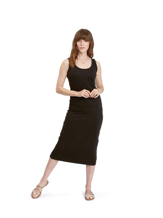 Catelynn Luxe Jersey Midi Tank Dress