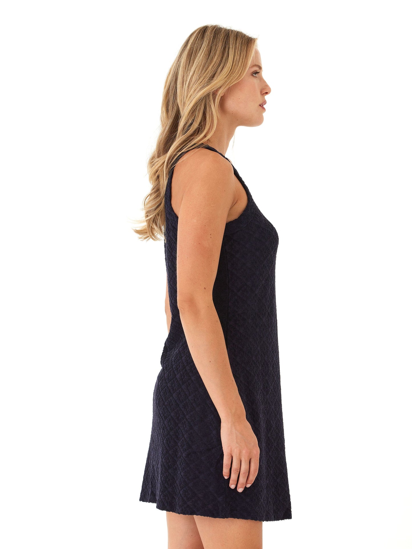 Scarlett Jacquard Terry Swing Dress