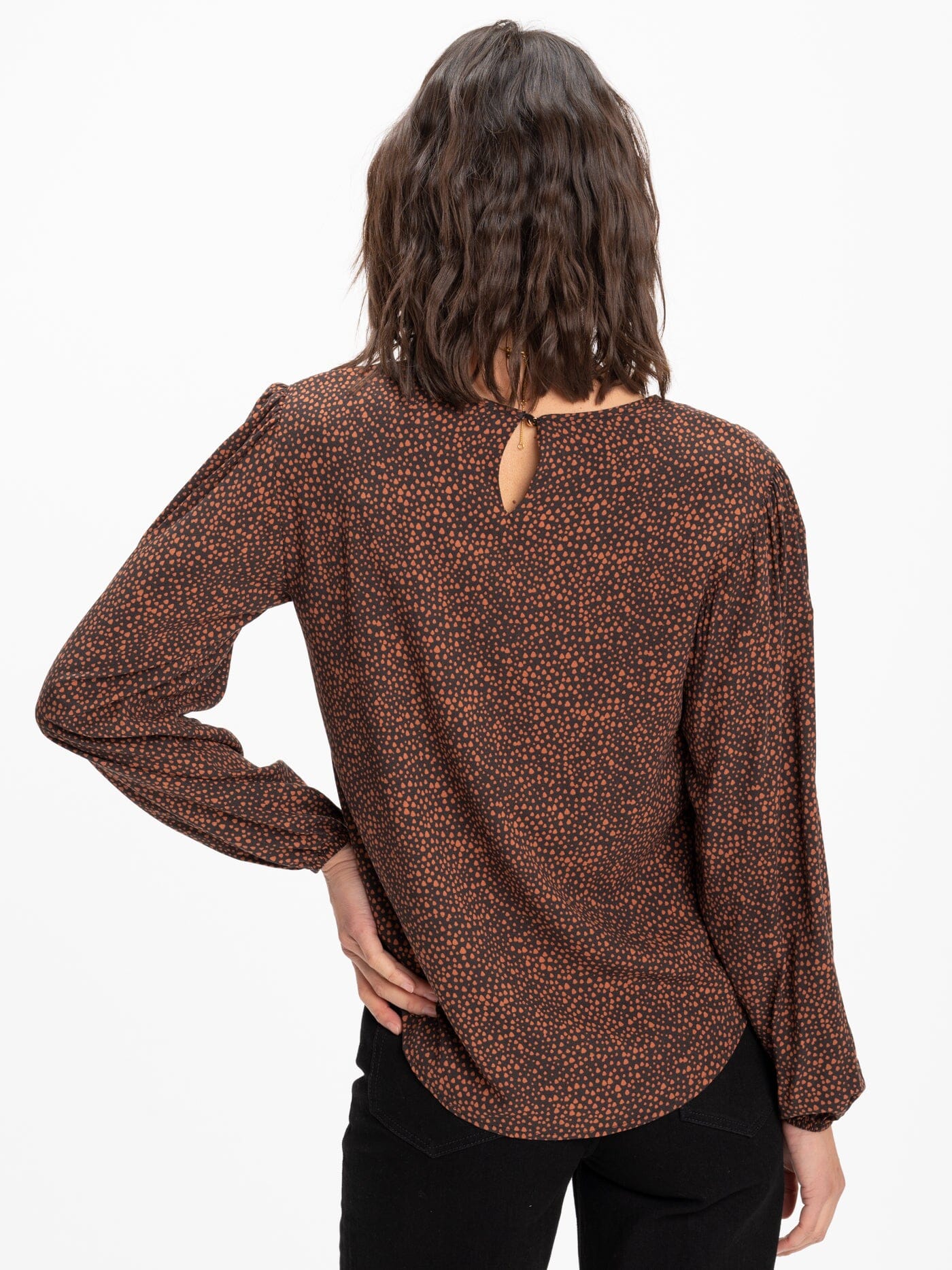 Carina Tencel Printed Blouse