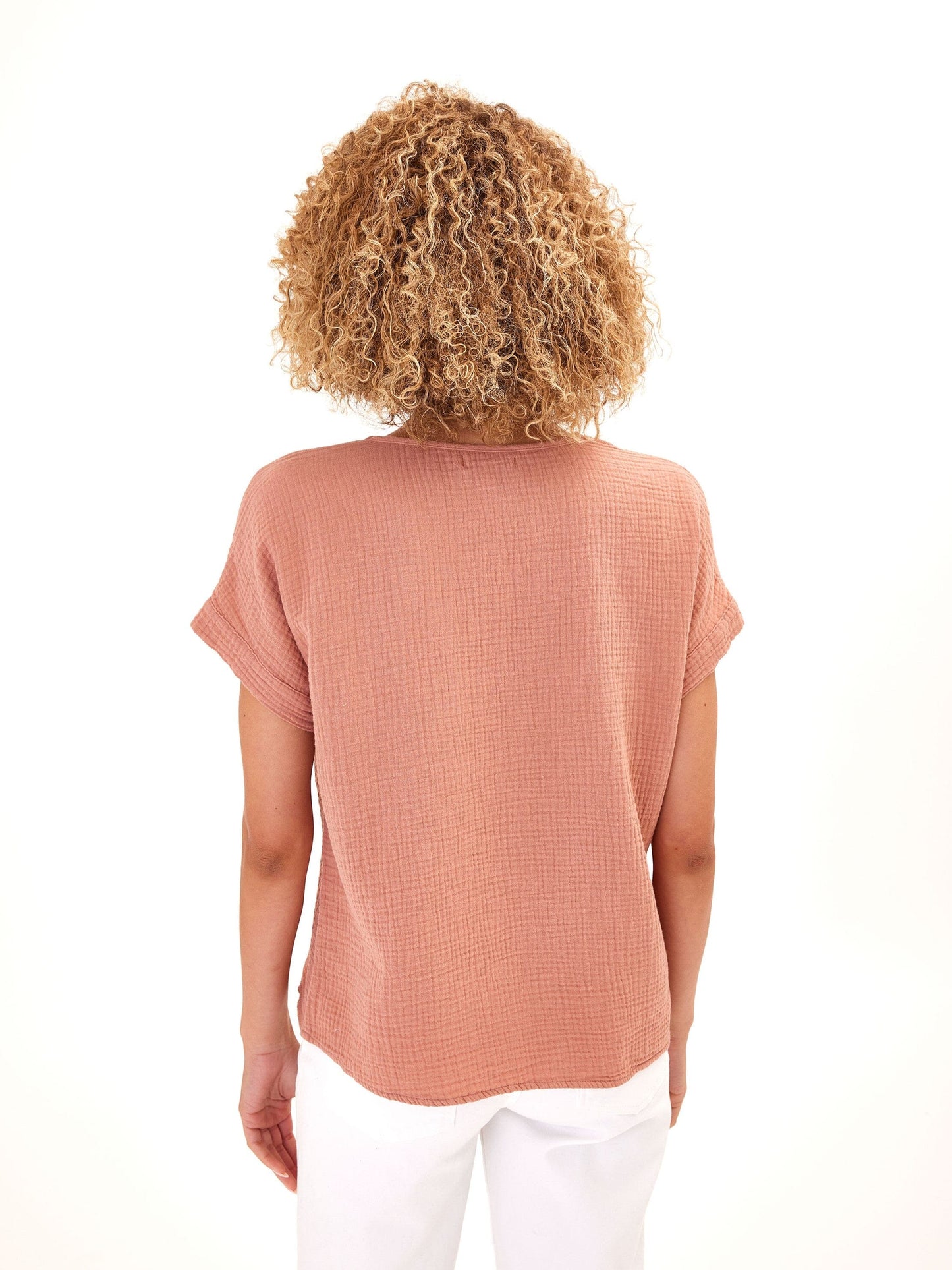 Celia Gauze Top