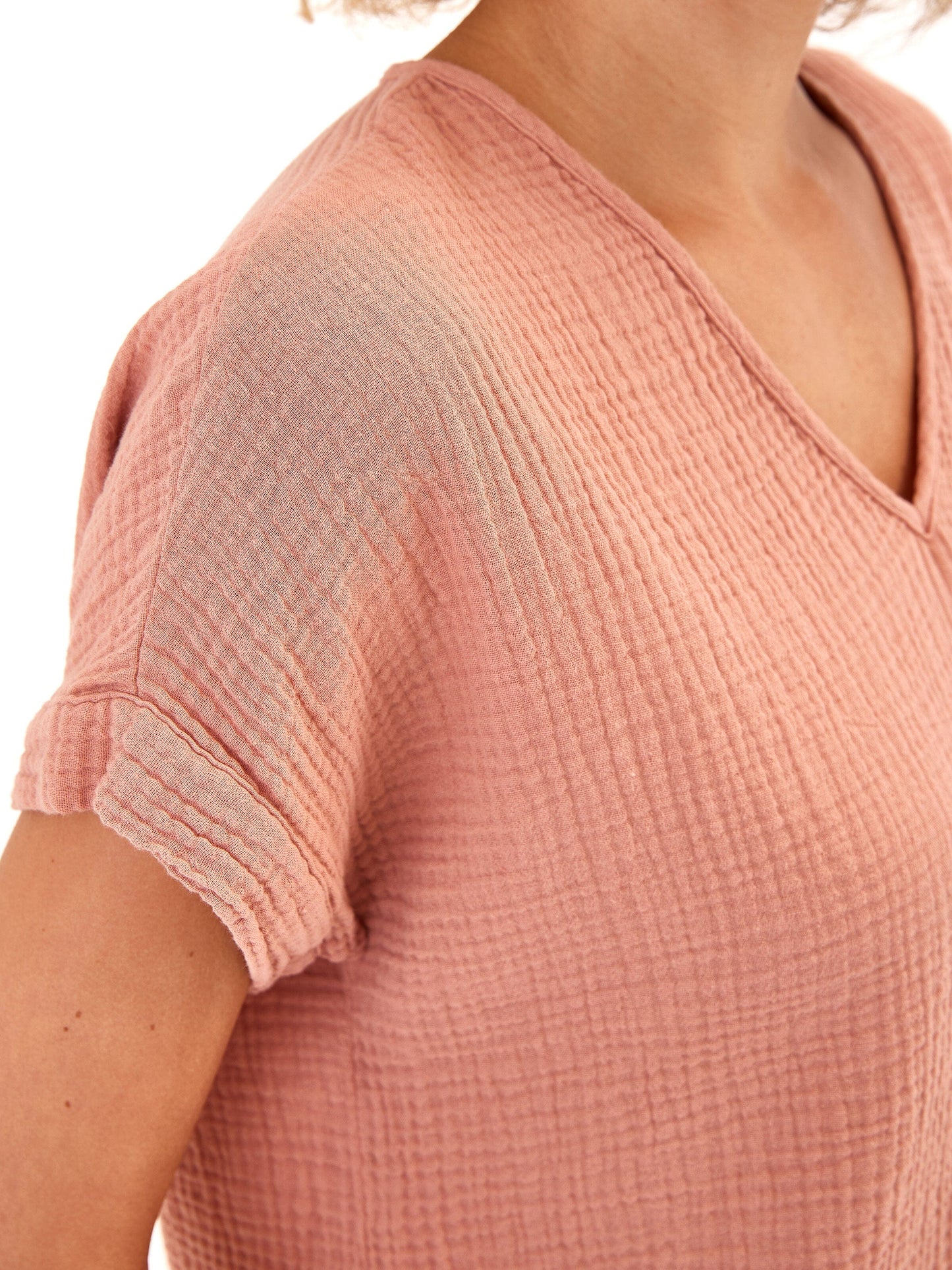 Celia Gauze Top