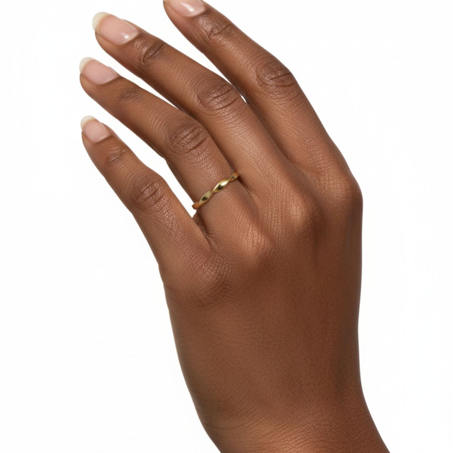 Twisted Band Ring | Talia