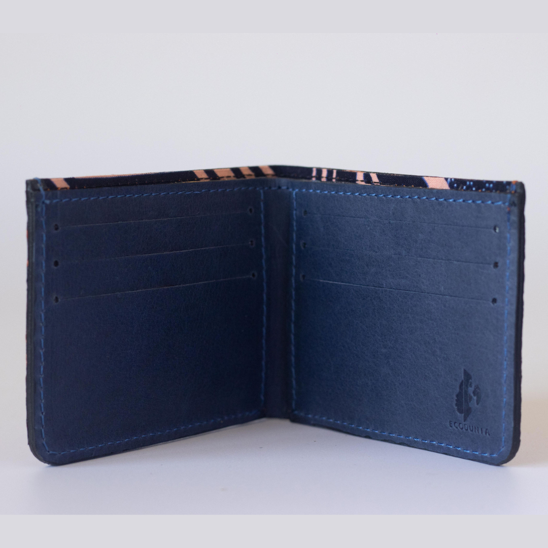 Genuine Slim Fish Wallets - Bifold Fish Leather Wallet #color_