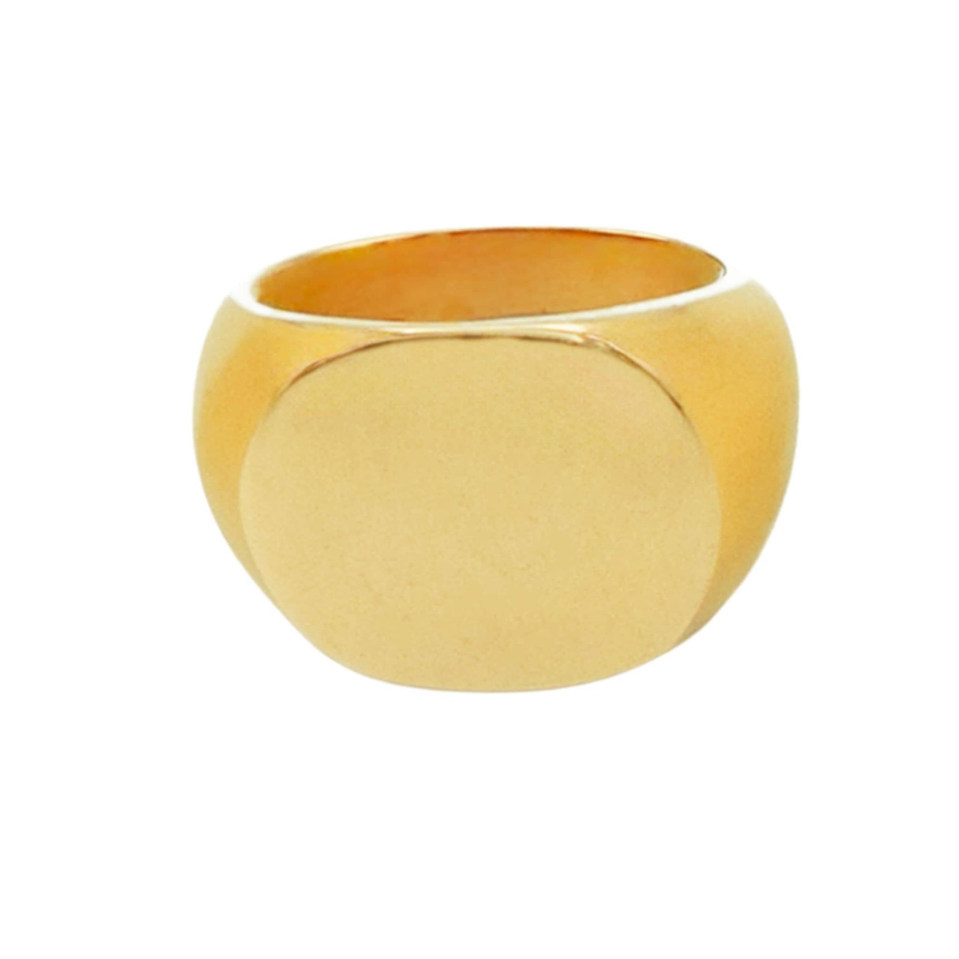 Flat-Top Signet Ring | Tanya Ecodunia