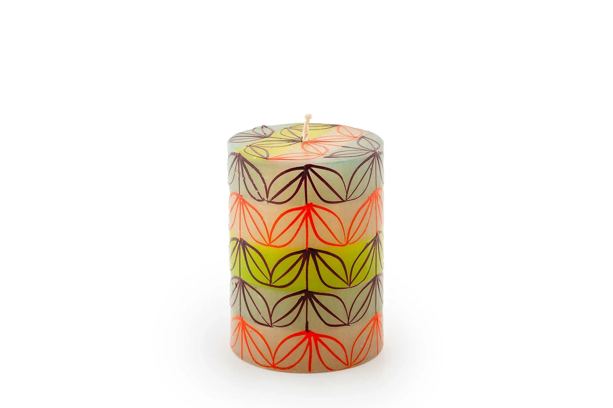 Magic Garden Painted Candles