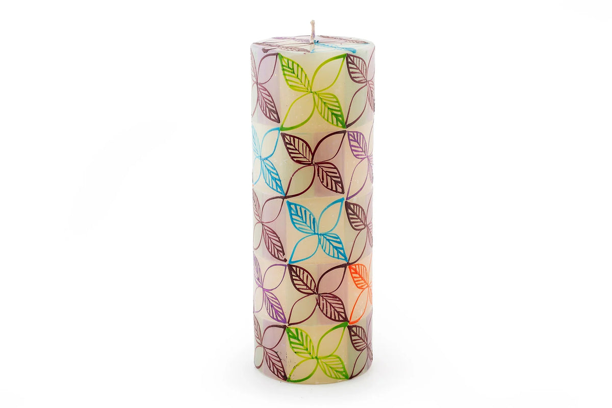 Magic Garden Painted Candles