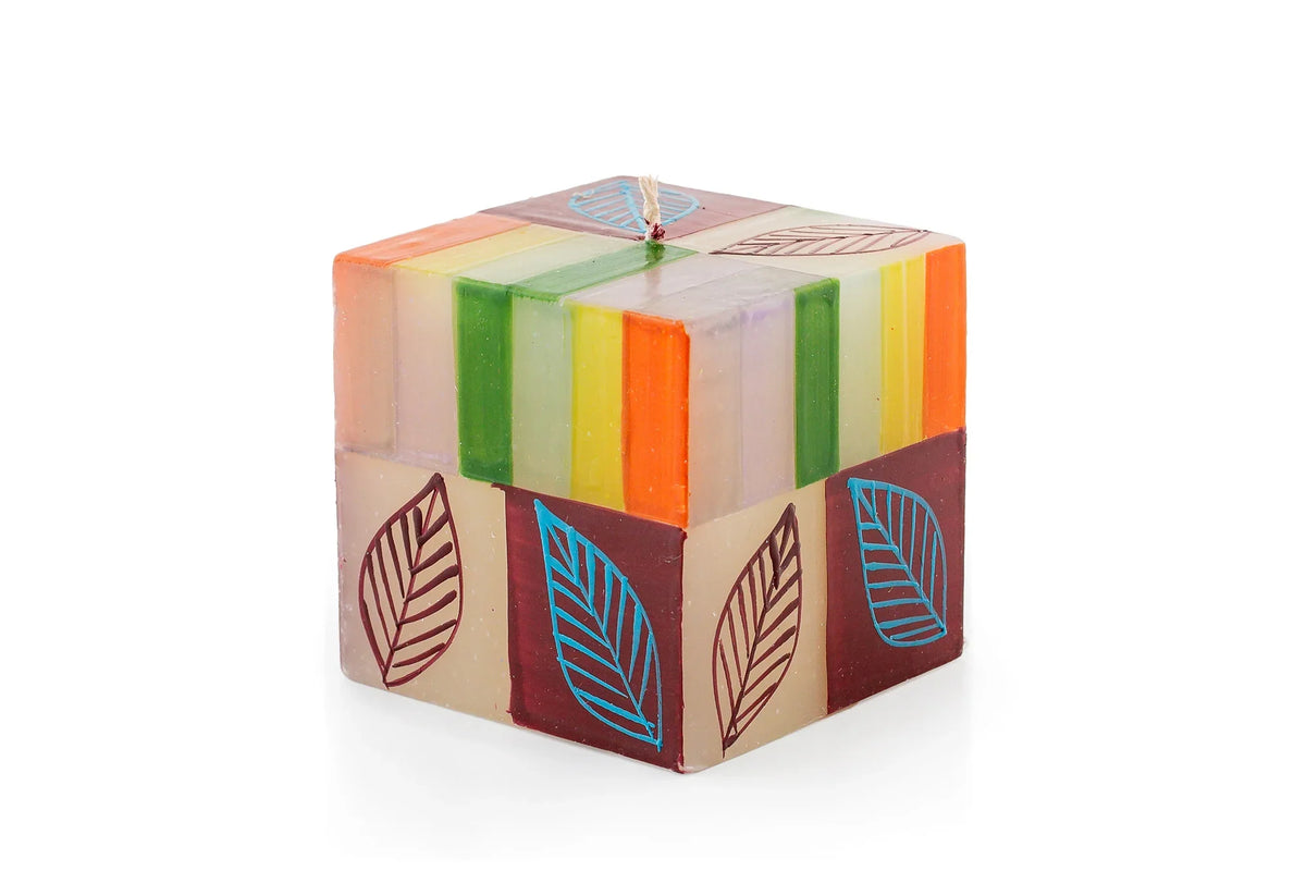 Magic Garden Painted Candles