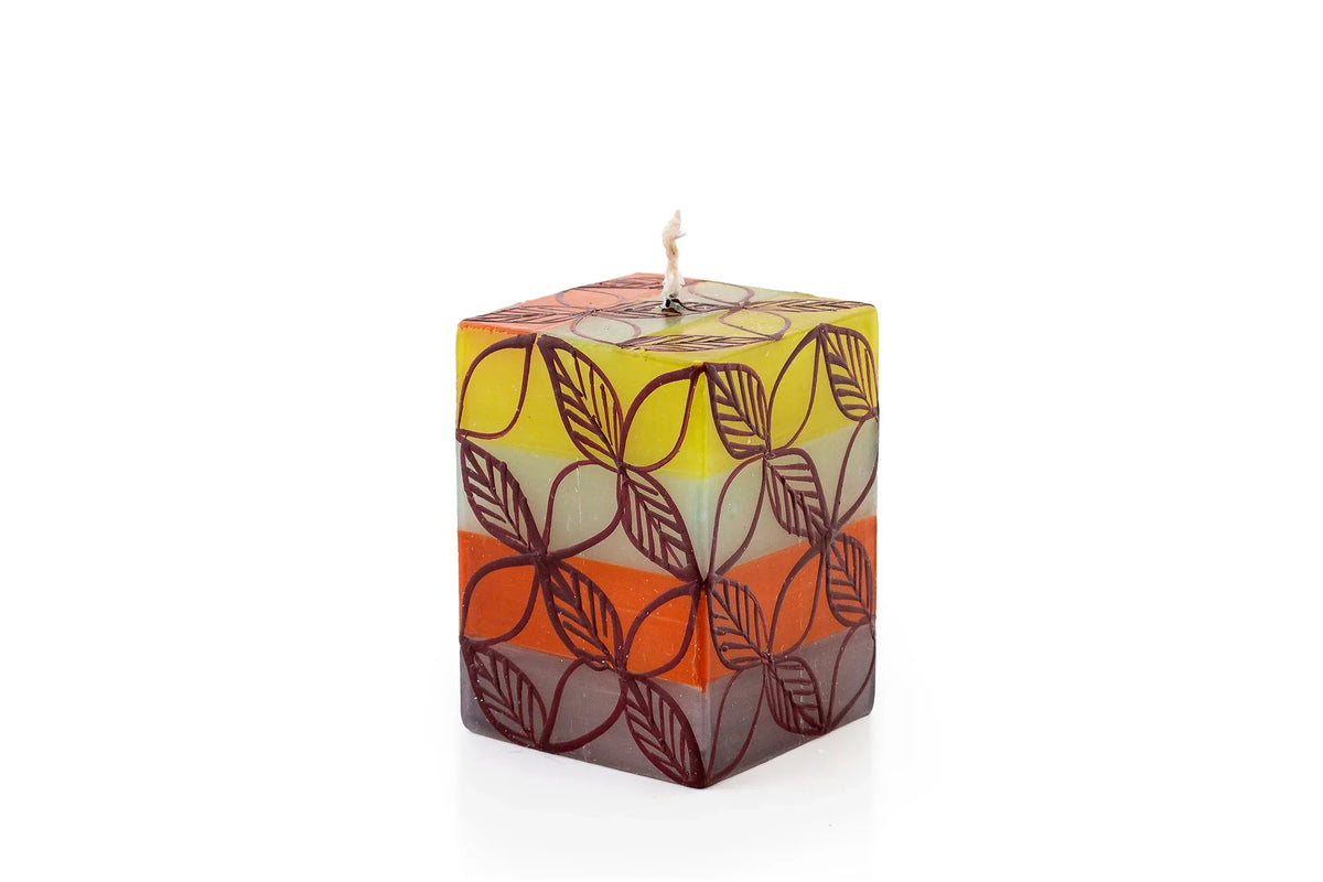 Magic Garden Painted Candles