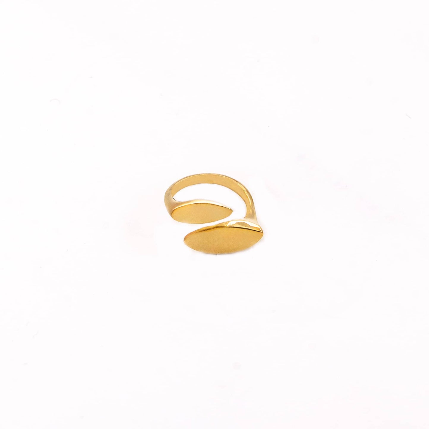 Asymmetrical Droplet Wrap Ring | Tiwa