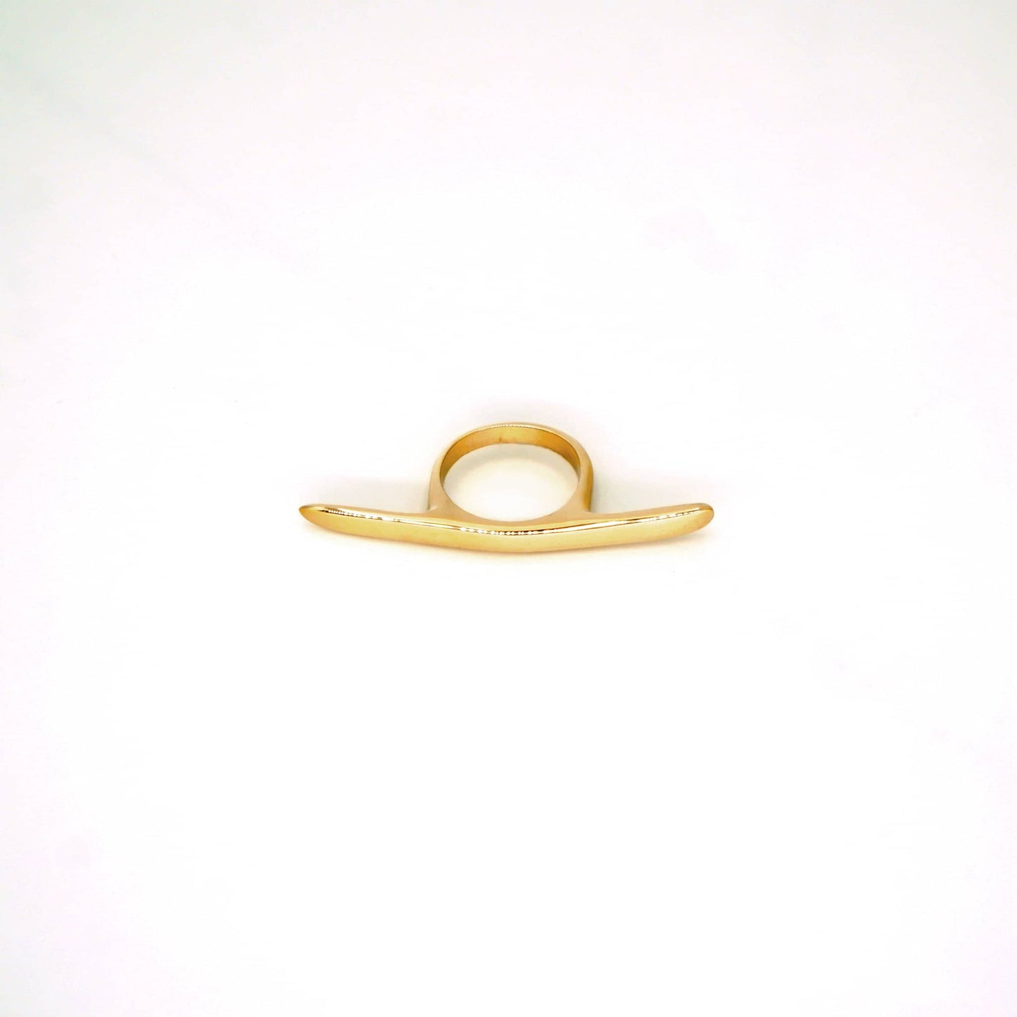 Tulia curved bar ring