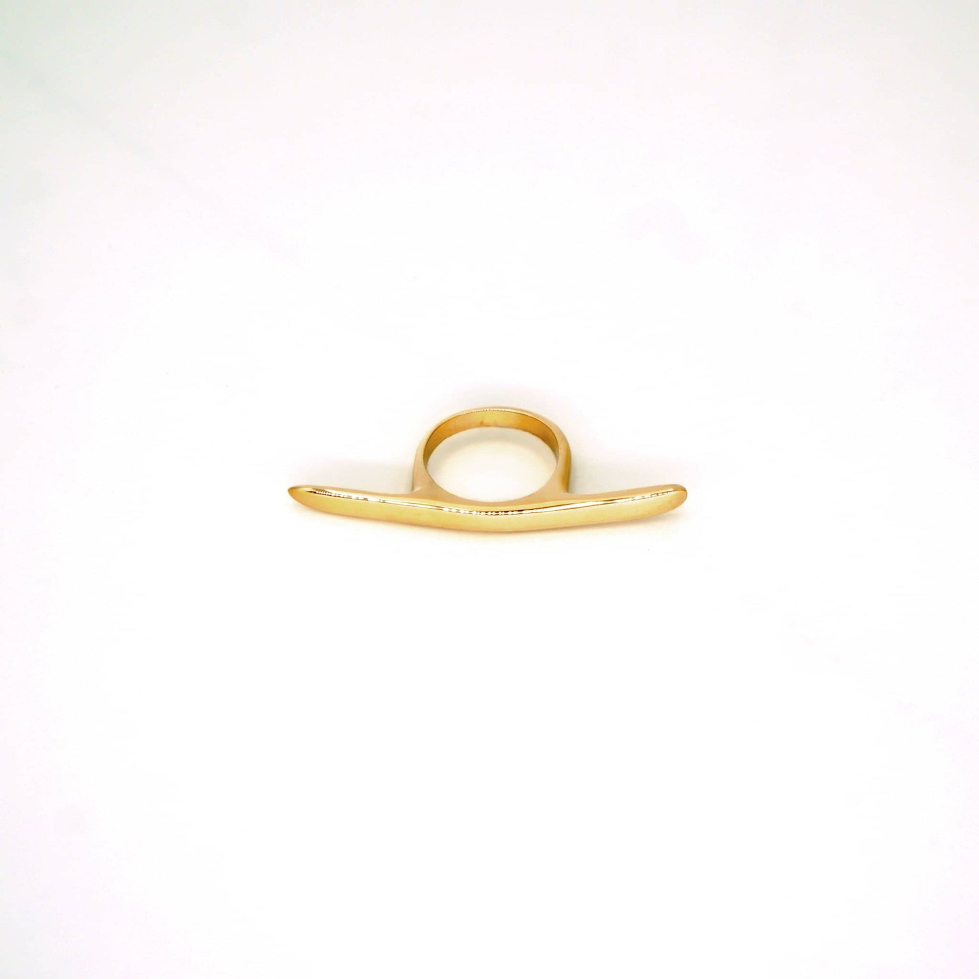 Tulia curved bar ring
