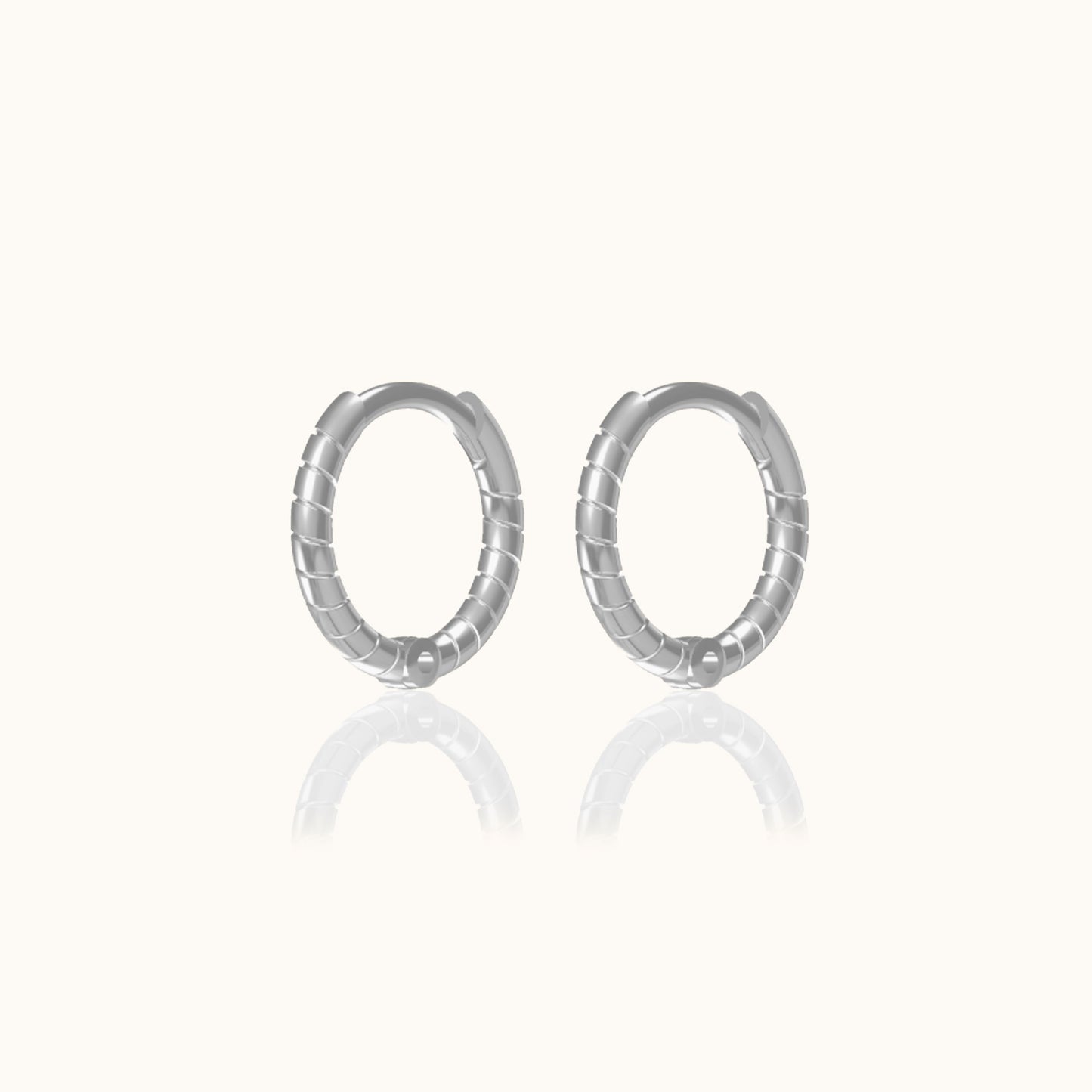Twisted Hoop Earrings