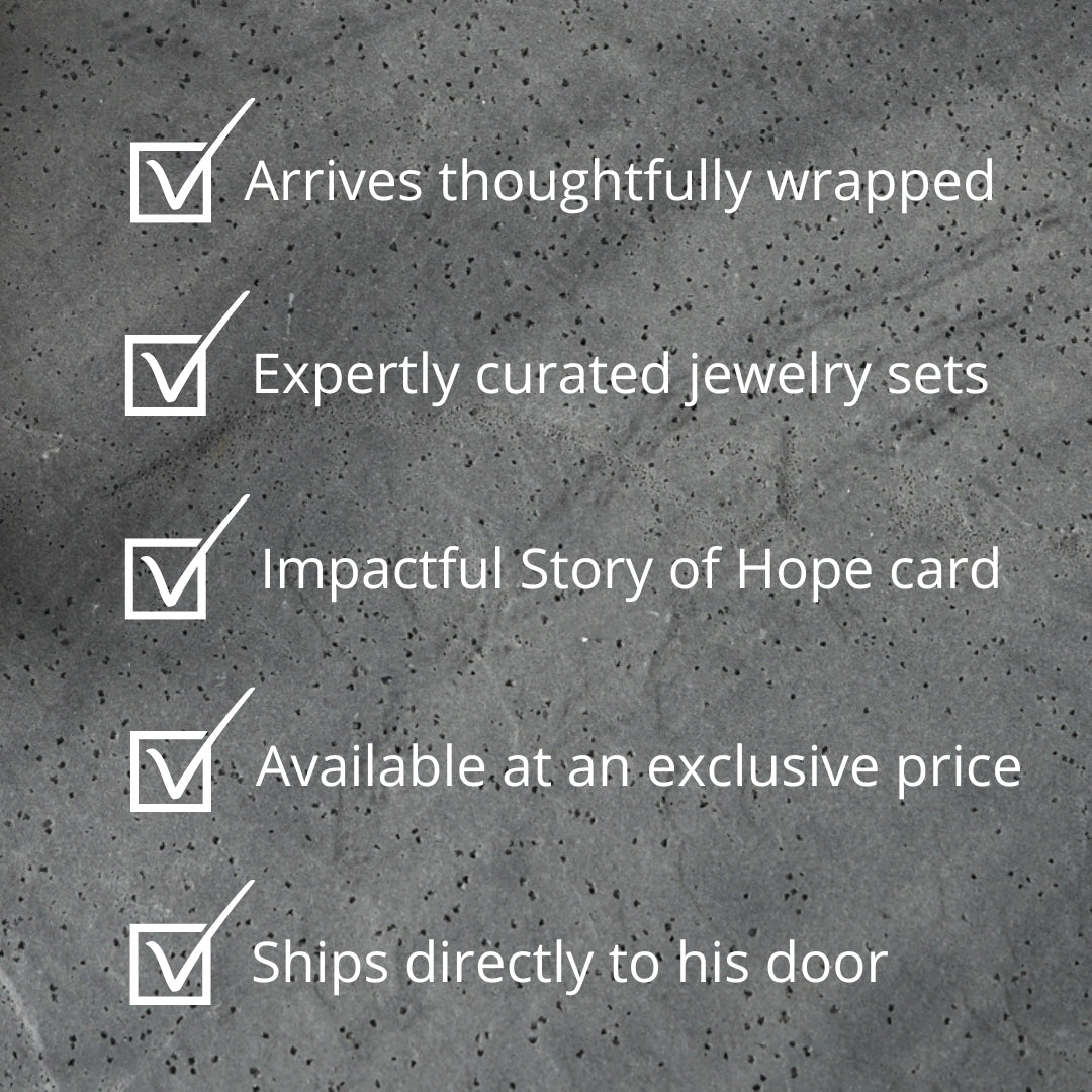 Gift set checklist, great gifts for the holidays, jewelry store, quality jewelry brand