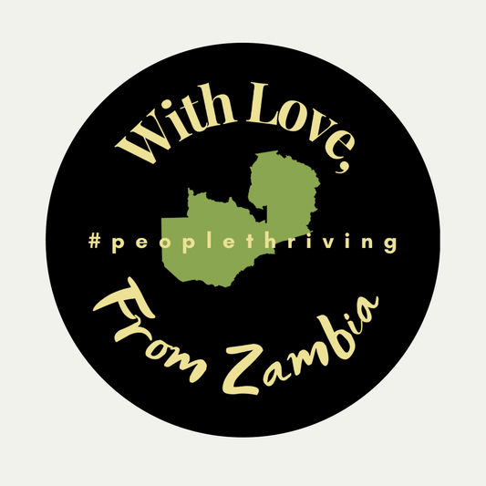 With Love, From Zambia Sticker