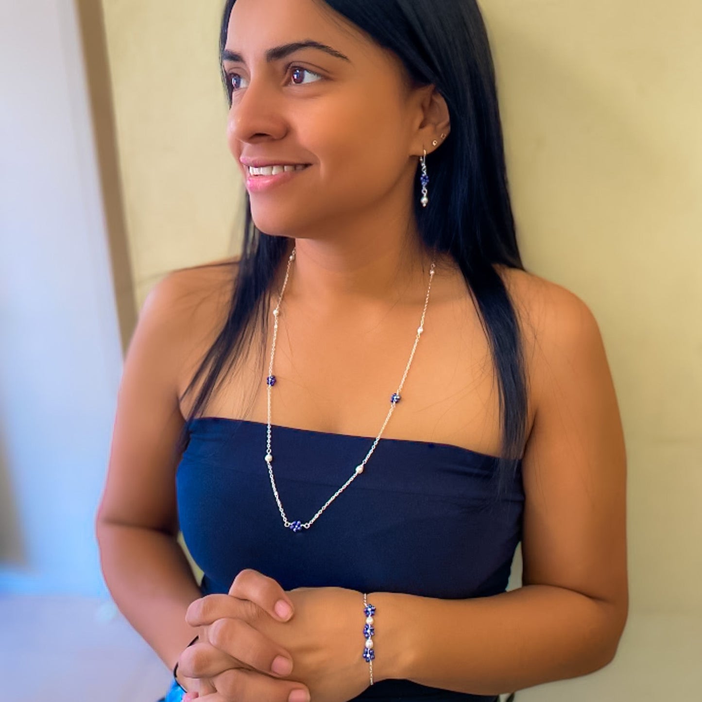 Veronica silver earrings
