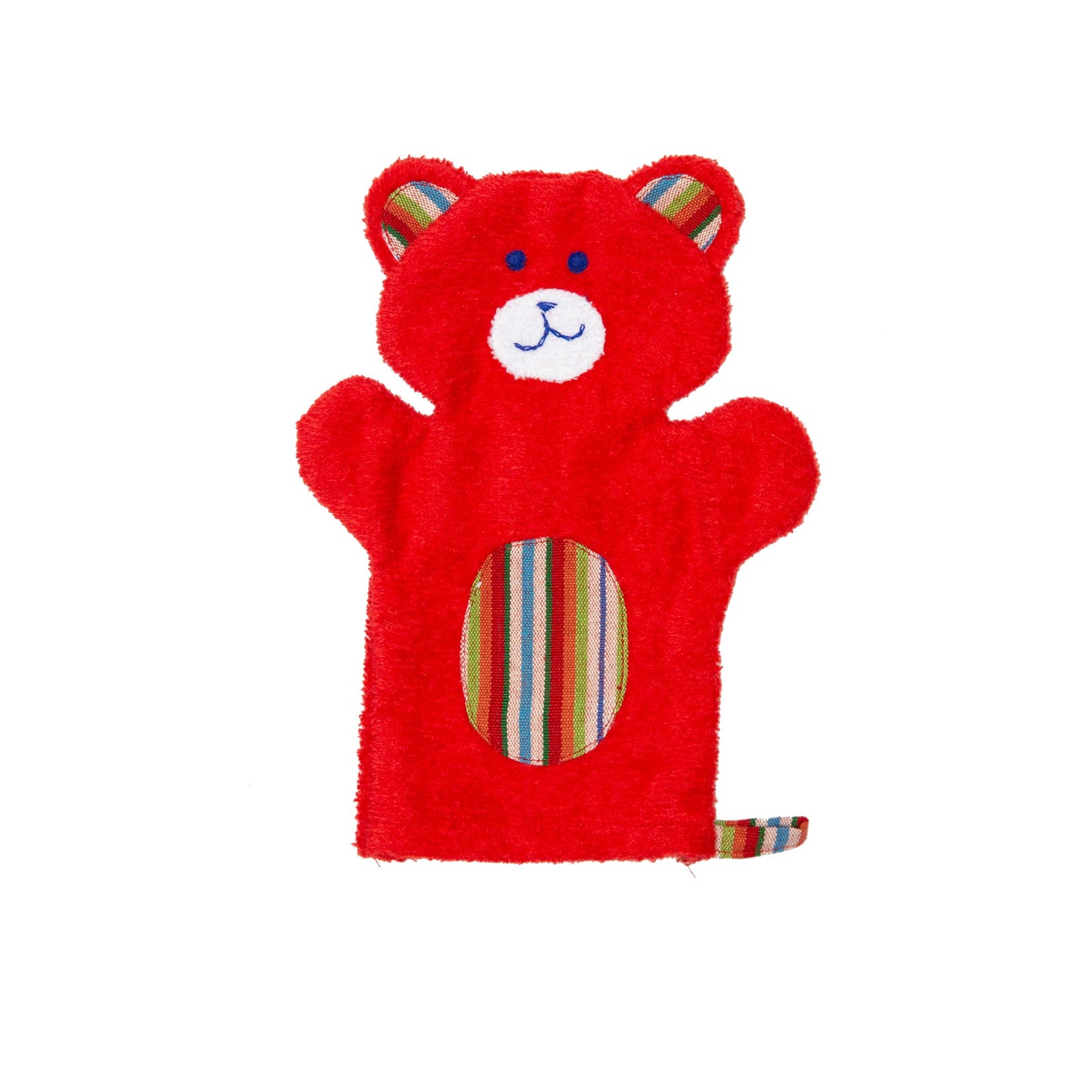 Bear Puppet Washcloth - Oakley the Bear
