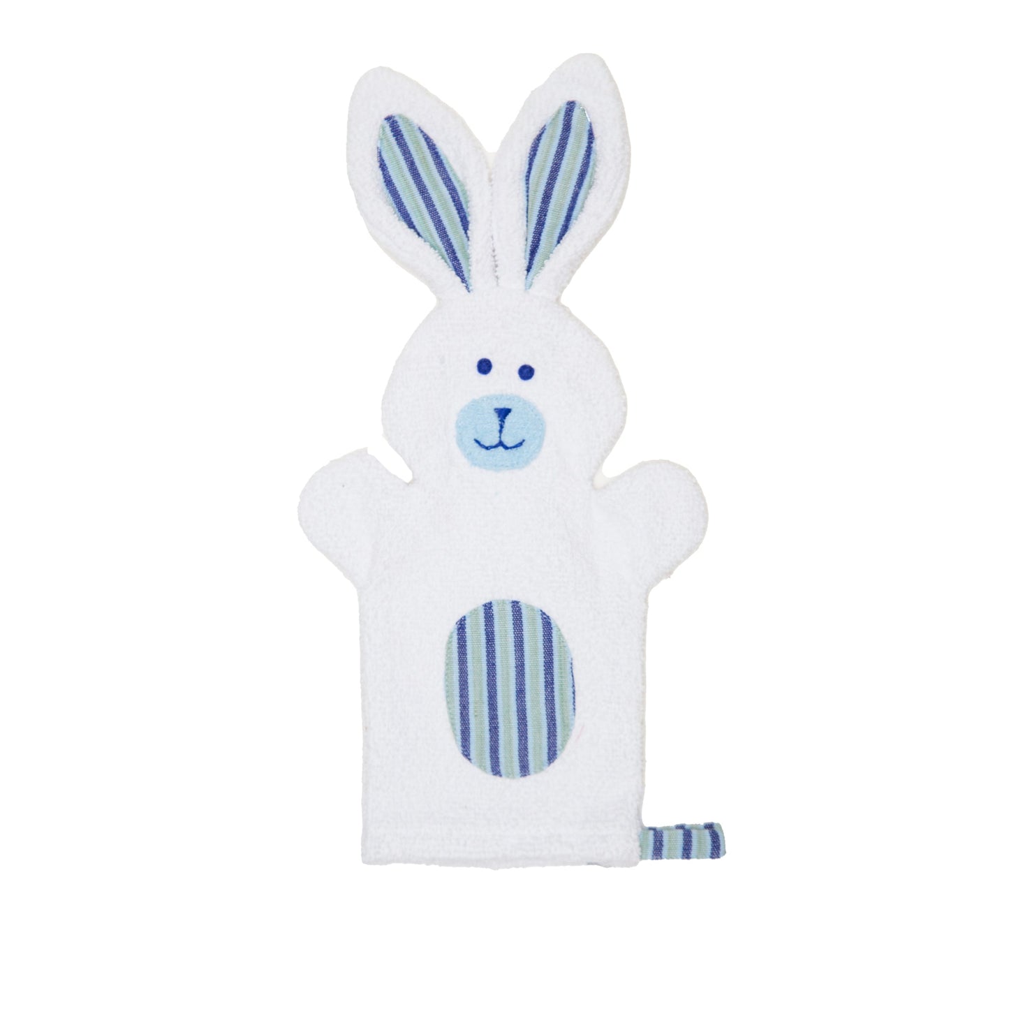 Bunny Puppet Washcloth - Clover the Rabbit