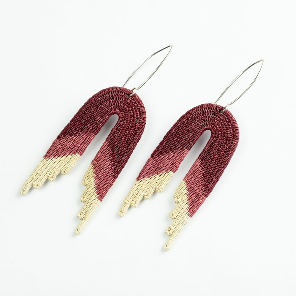 Rose Waterfall Earrings-TAVWE