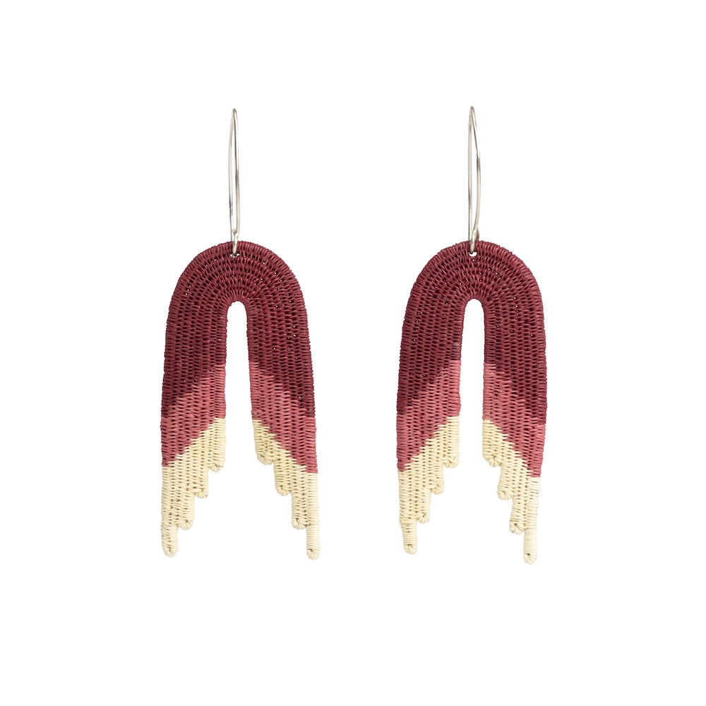Rose Waterfall Earrings-TAVWE