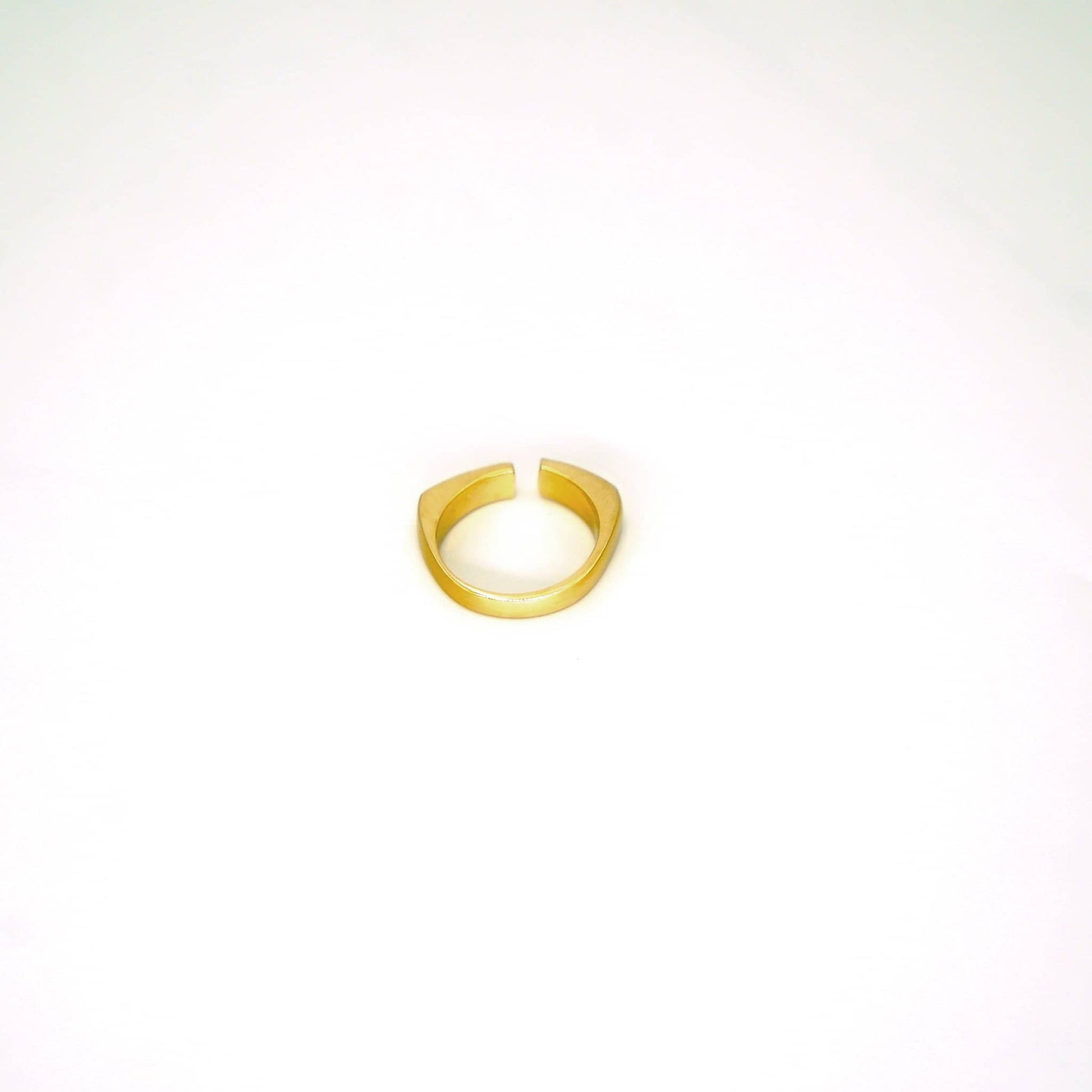 Wema Adjustable Minimalist Geometric Band Ring