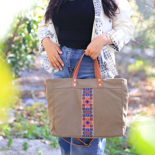 Walid Unisex Bag - Tan
