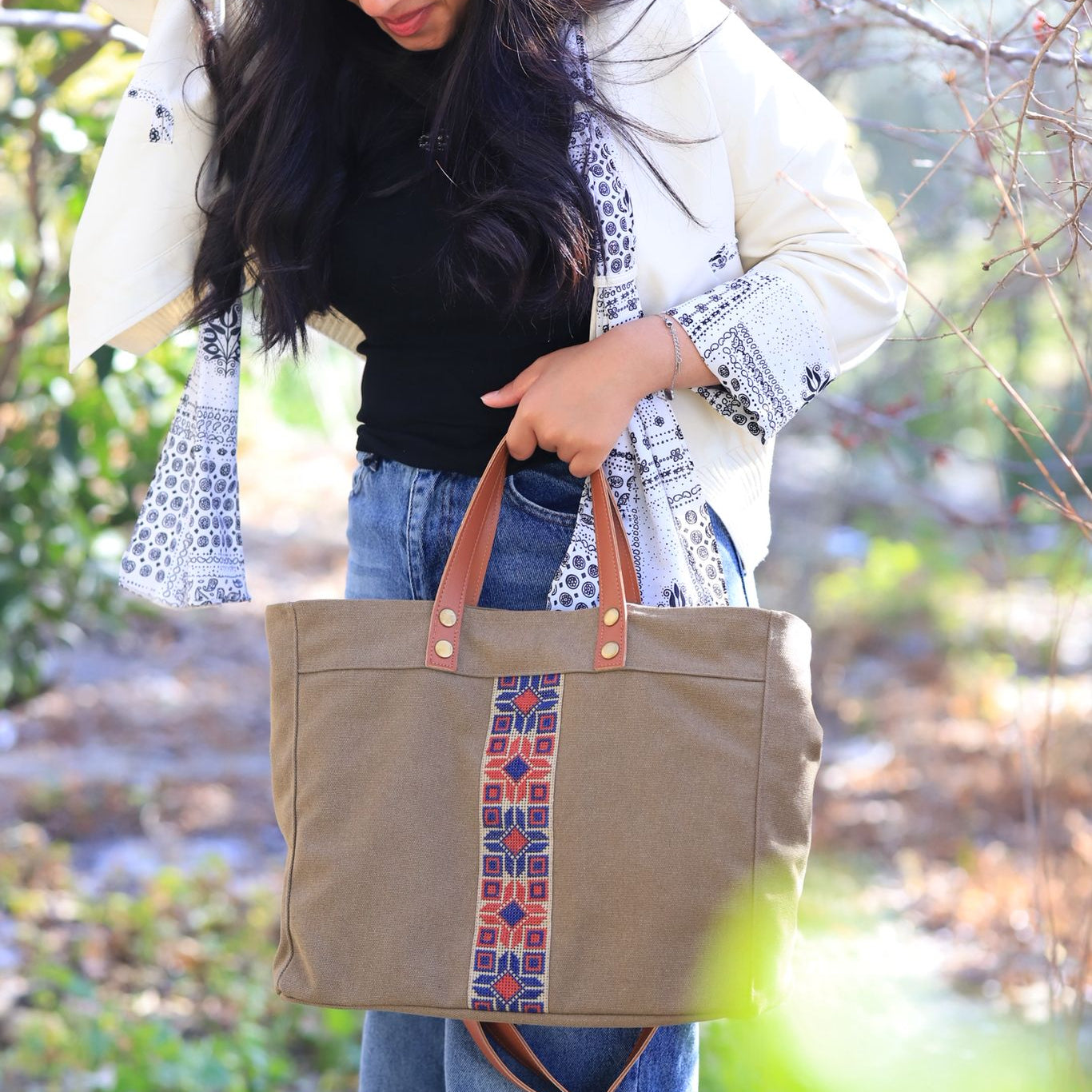 Walid Unisex Bag - Tan