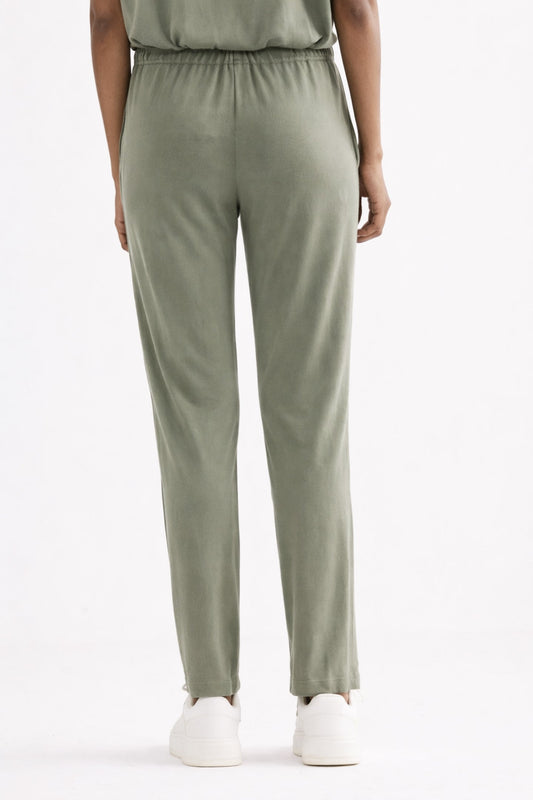 Wide Leg Pant in Olive