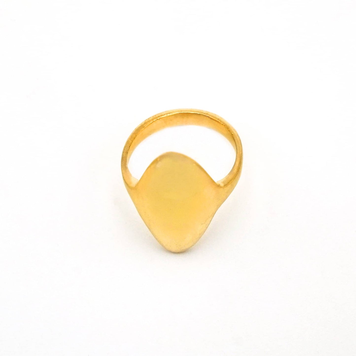 Long Raised Oval Ring | Zawadi Ecodunia 