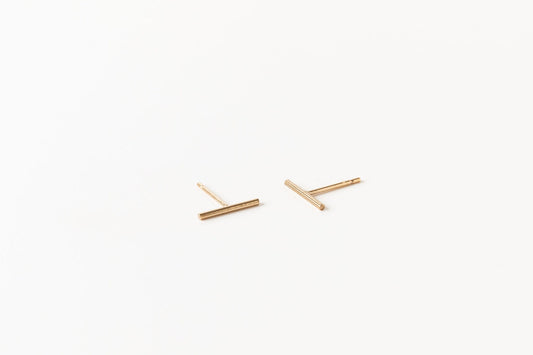 Bowery Bar Studs | Gold Fill