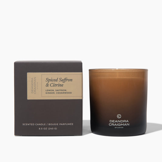Spiced Saffron & Citrine Candle & Playlist