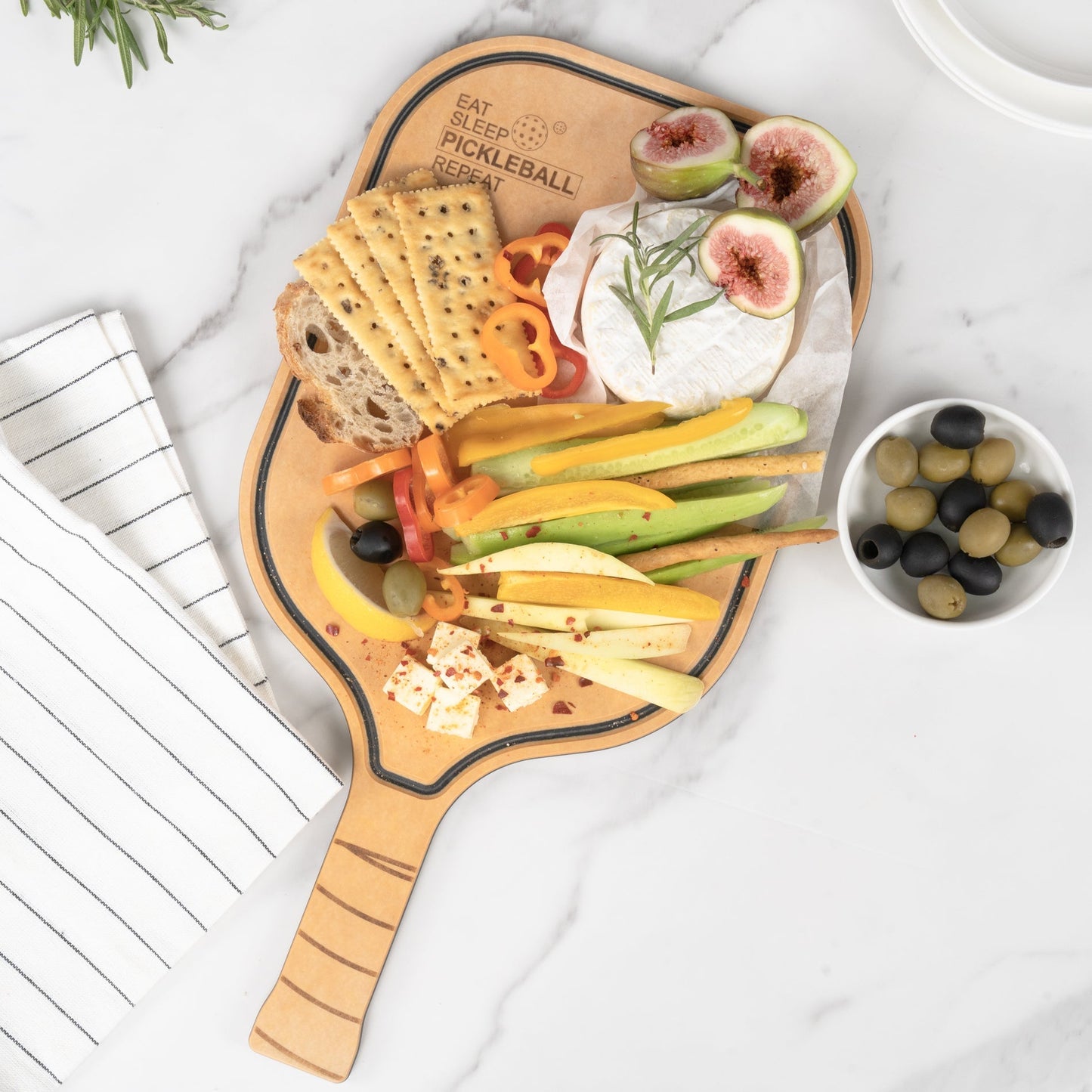 Pickleball Charcuterie Cutting Board -"Just Dink It"