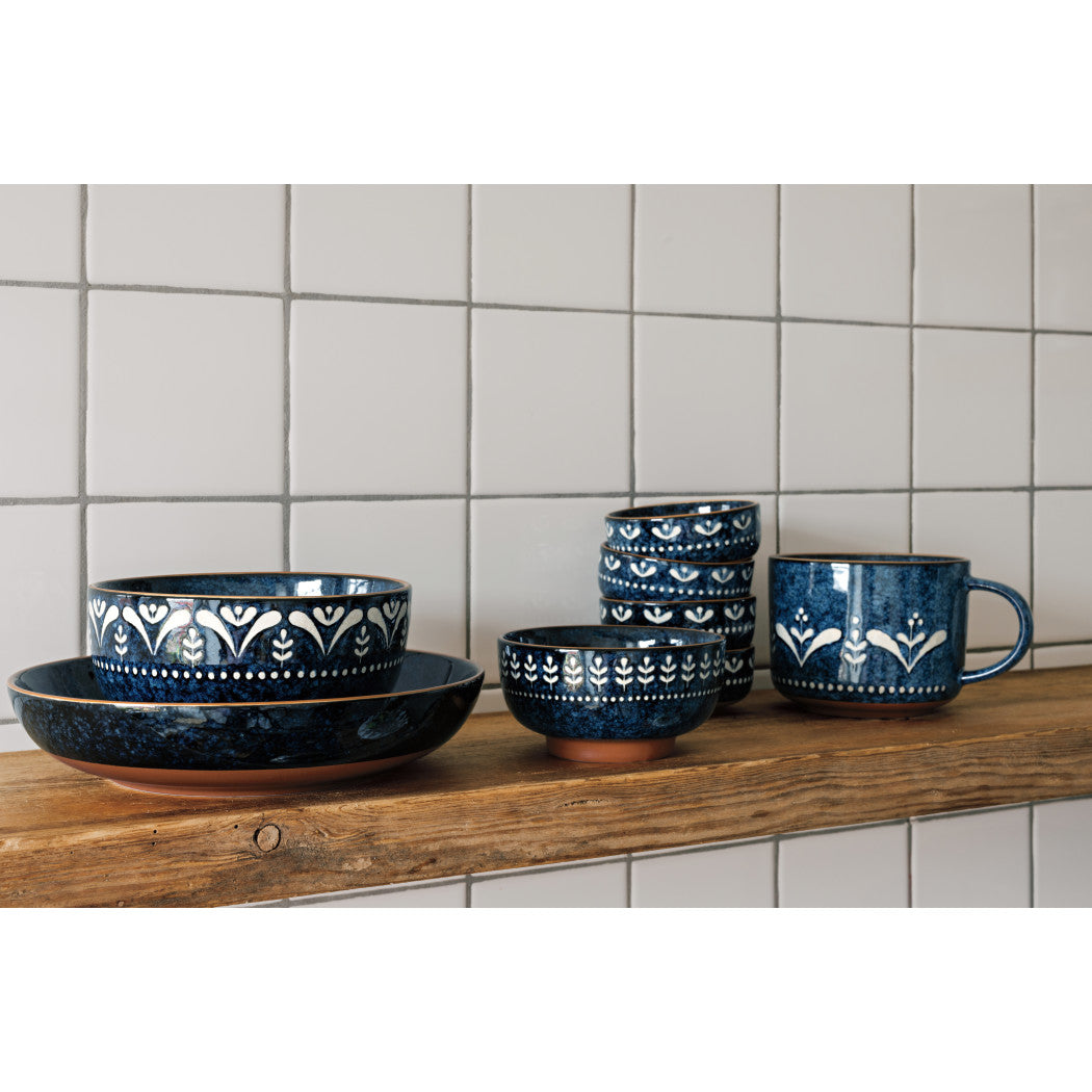 Set of 6 Nightbloom Soup Bowl 5.75 Inch