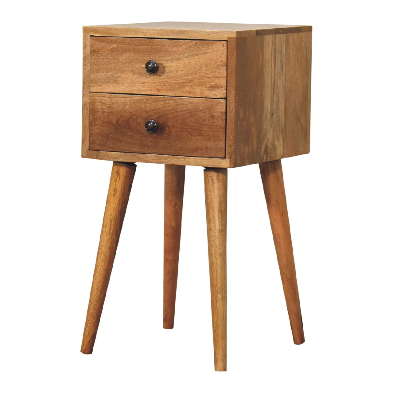 Solid Wood Mini Nightstand