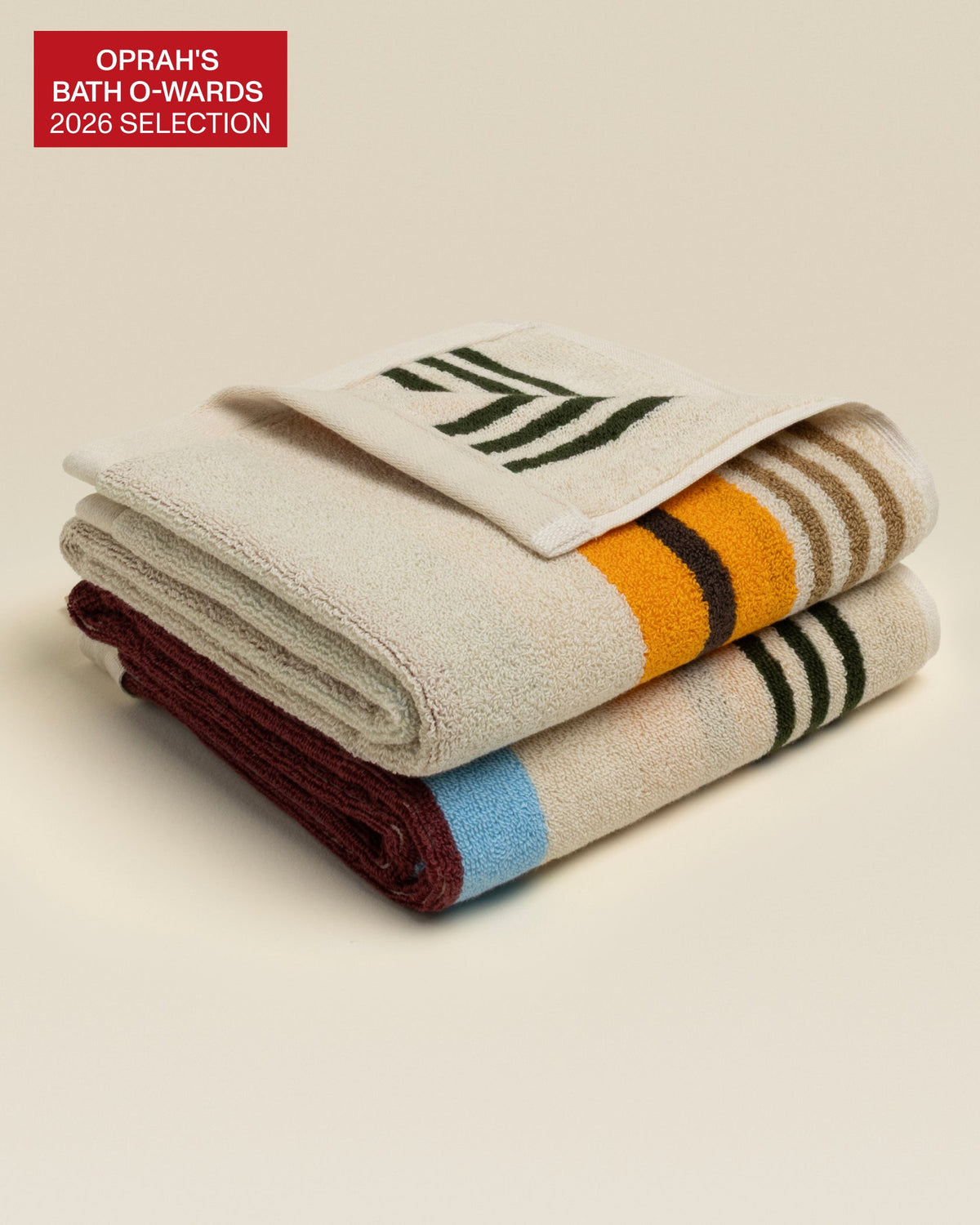 Plush  Cotton Reversible Towel - Janus Composition