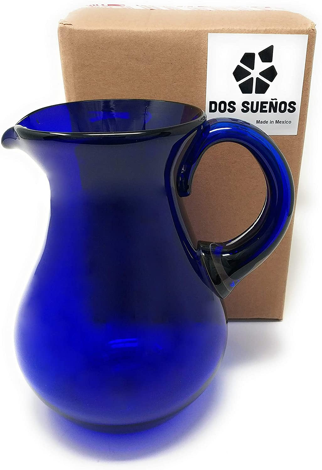 Pure Cobalt Glass Pitcher