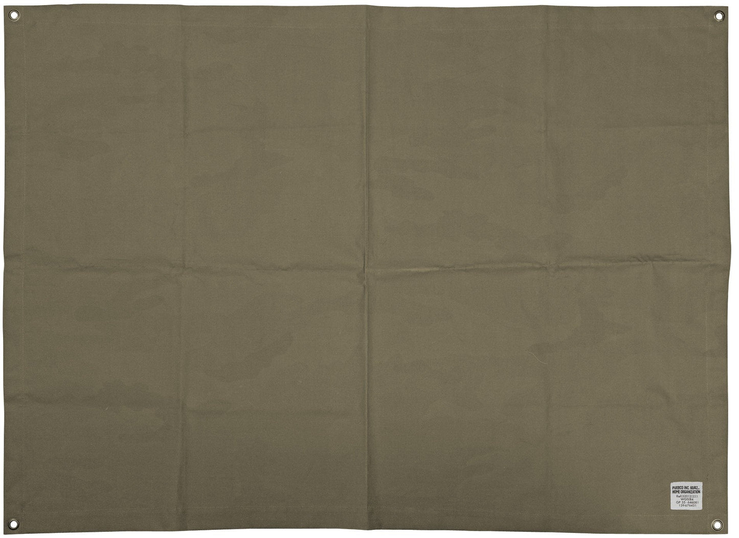 Laminated Fabric Mat - Small Olive